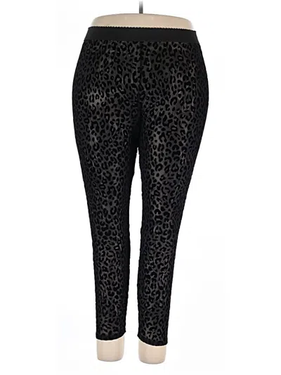 Pre-owned Shein Leggings In Black