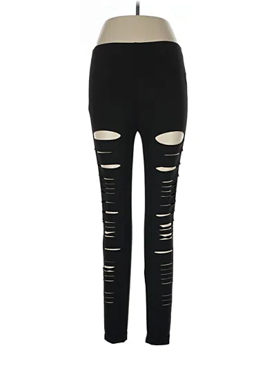 Pre-owned Shein Leggings In Black