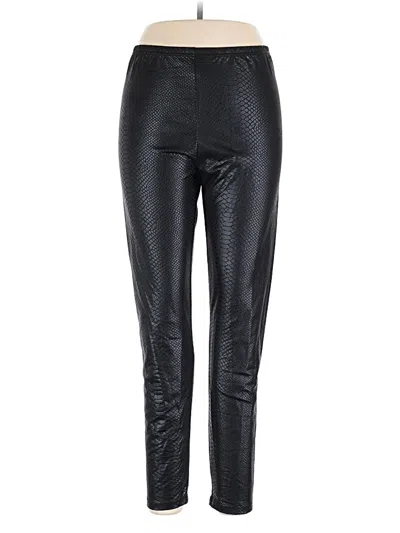 Pre-owned Shein Leggings In Black