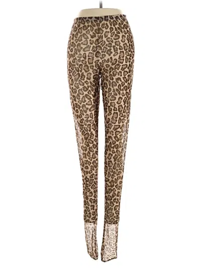 Shein Leggings In Gold