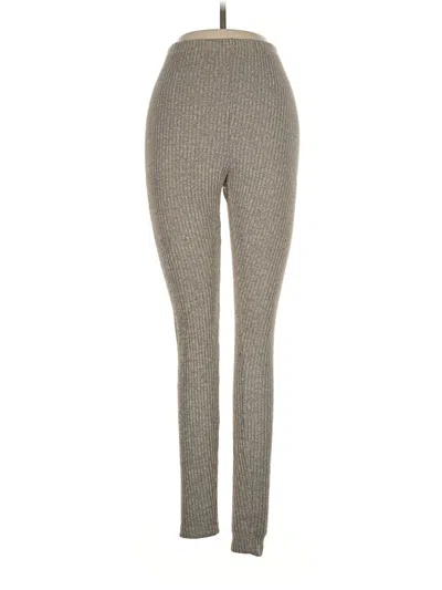 Pre-owned Shein Leggings In Gray