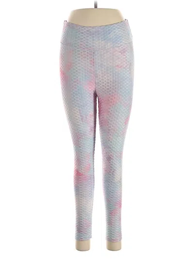 Pre-owned Shein Leggings In Pink