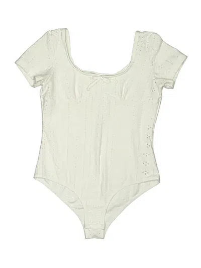 Pre-owned Shein Kids' Leotard In Ivory