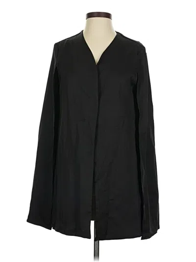 Pre-owned Shein Long Sleeve Blouse In Black