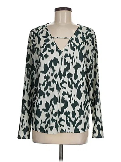 Pre-owned Shein Long Sleeve Blouse In Ivory