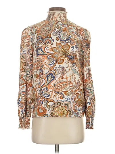 Pre-owned Shein Long Sleeve Blouse In Ivory