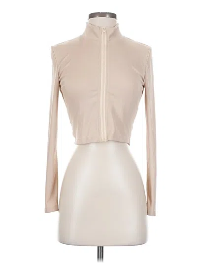 Pre-owned Shein Long Sleeve Blouse In White