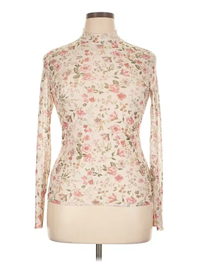 Pre-owned Shein Long Sleeve Blouse In White