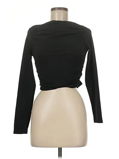 Pre-owned Shein Long Sleeve Top Black Turtleneck Tops