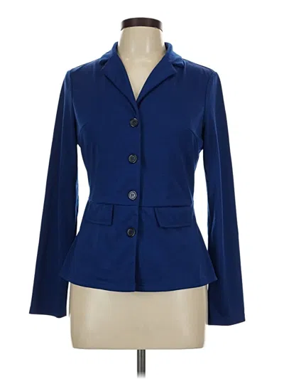 Pre-owned Shein Long Sleeve Top Blue Square Neckline Tops