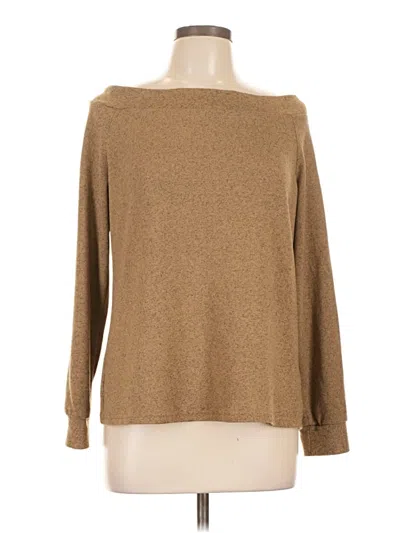 Pre-owned Shein Long Sleeve T-shirt In Brown