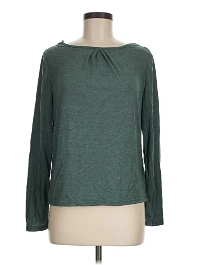 Pre-owned Shein Long Sleeve T-shirt In Green