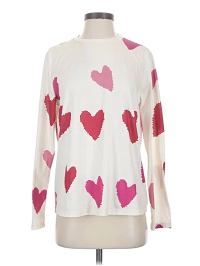 Pre-owned Shein Long Sleeve T-shirt In Ivory