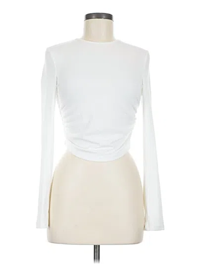 Pre-owned Shein Long Sleeve T-shirt In Ivory