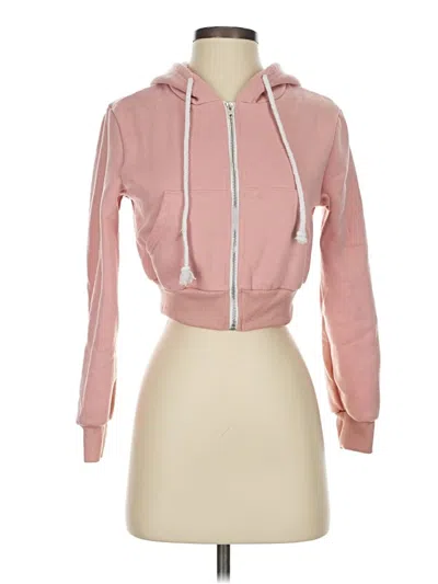 Pre-owned Shein Long Sleeve T-shirt In Pink