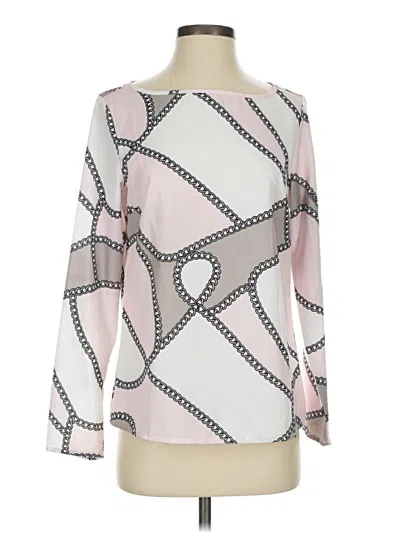 Pre-owned Shein Long Sleeve T-shirt In Pink