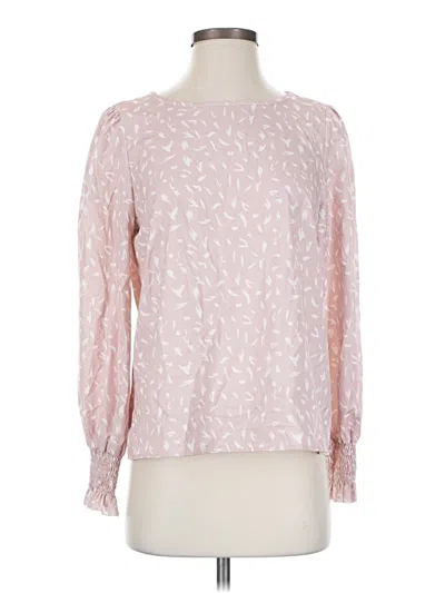 Pre-owned Shein Long Sleeve T-shirt In Pink