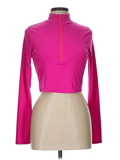 Pre-owned Shein Long Sleeve T-shirt In Pink