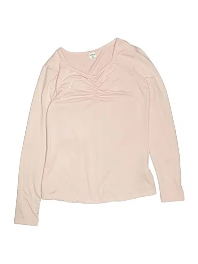Pre-owned Shein Kids' Long Sleeve T-shirt In Pink