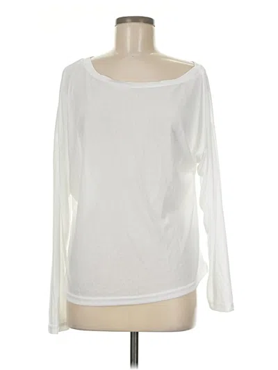 Pre-owned Shein Long Sleeve T-shirt In White