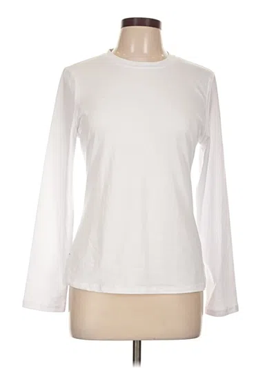 Pre-owned Shein Long Sleeve T-shirt In White