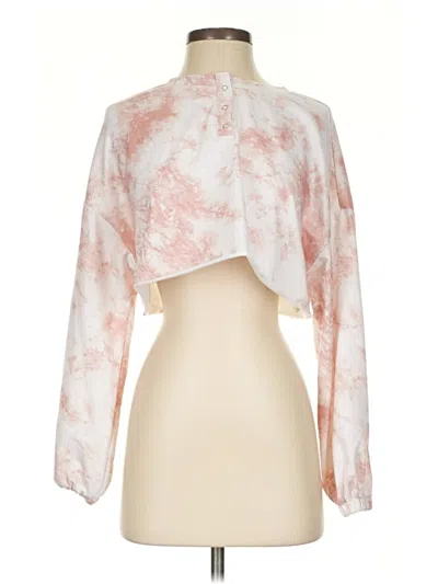 Pre-owned Shein Long Sleeve T-shirt In White