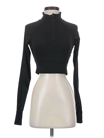 Pre-owned Shein Long Sleeve Turtleneck In Black