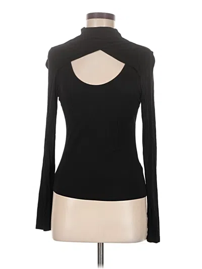 Pre-owned Shein Long Sleeve Turtleneck In Black