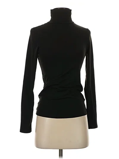Pre-owned Shein Long Sleeve Turtleneck In Black