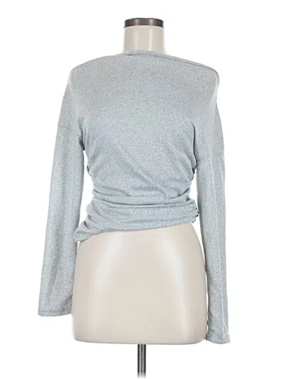 Pre-owned Shein Long Sleeve Turtleneck In Silver