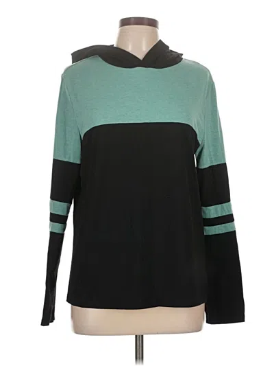 Pre-owned Shein Long Sleeve Turtleneck In Teal