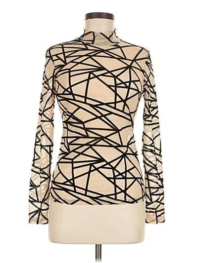 Pre-owned Shein Long Sleeve Turtleneck In White