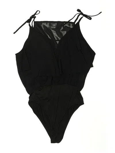 Pre-owned Shein One Piece Swimsuit In Black