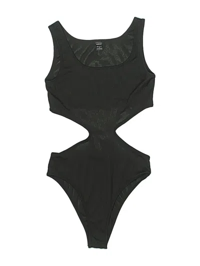 Pre-owned Shein One Piece Swimsuit In Black