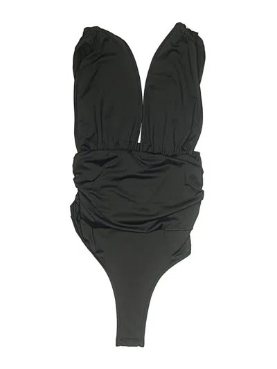 Pre-owned Shein One Piece Swimsuit In Black
