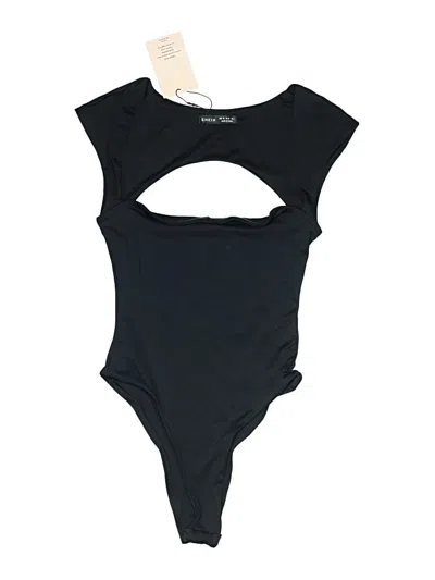 Pre-owned Shein One Piece Swimsuit In Black