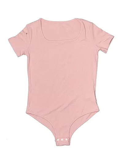 Pre-owned Shein Kids' One Piece Swimsuit In Pink