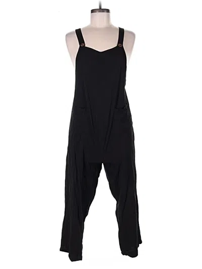 Pre-owned Shein Overalls In Black