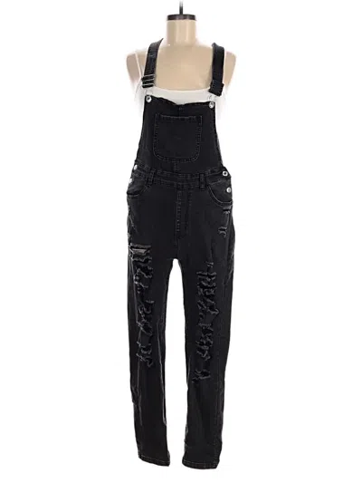 Pre-owned Shein Overalls In Black