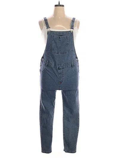 Pre-owned Shein Overalls In Blue