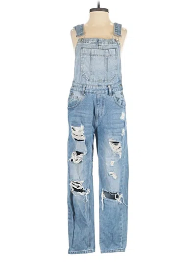 Pre-owned Shein Overalls In Blue