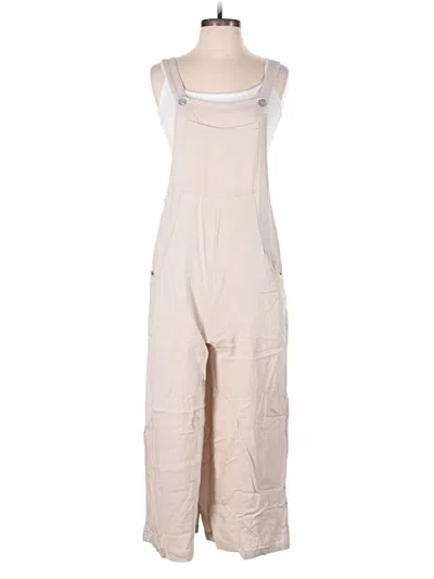 Pre-owned Shein Overalls In Ivory