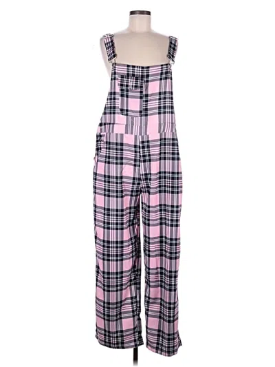Pre-owned Shein Overalls In Pink