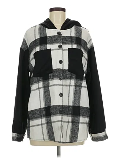 Pre-owned Shein Poncho In Black