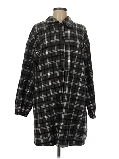 Pre-owned Shein Poncho In Black