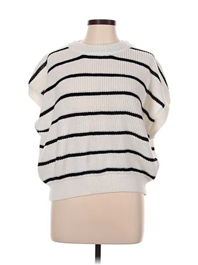 Pre-owned Shein Poncho In White