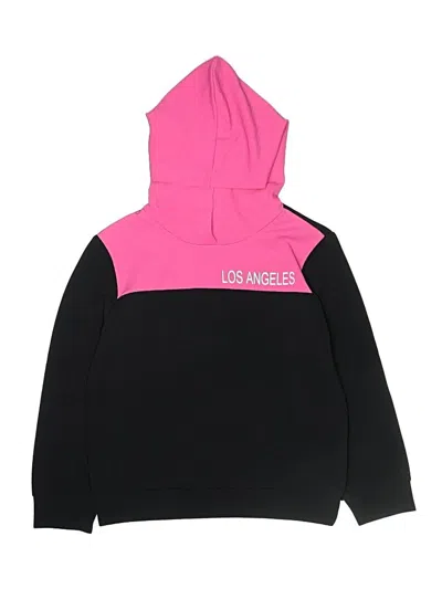 Pre-owned Shein Kids' Pullover Hoodie In Black