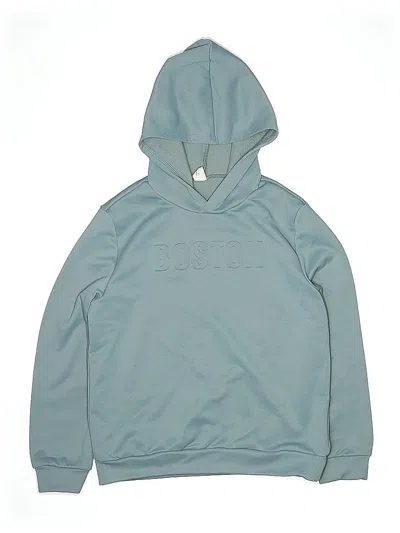 Pre-owned Shein Kids' Pullover Hoodie In Blue