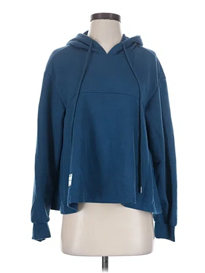 Pre-owned Shein Pullover Hoodie In Blue