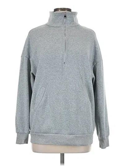 Pre-owned Shein Pullover Hoodie In Gray